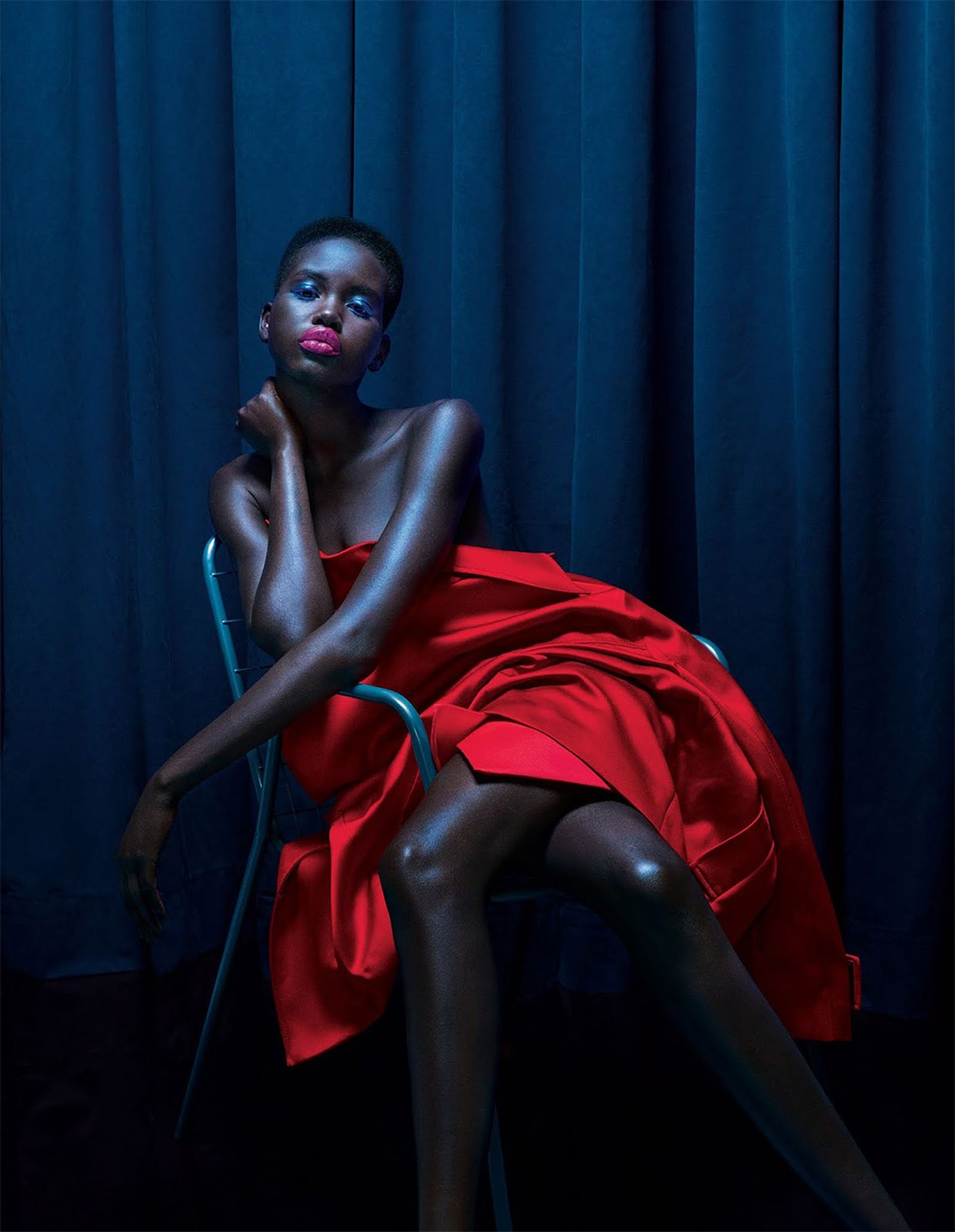 Adut's World: Адут Акеч в фотосерии Даниэля Джексона для Allure USA, фото 1 Адут Акеч в фотосерии Даниэля Джексона для Allure USA, фото 1