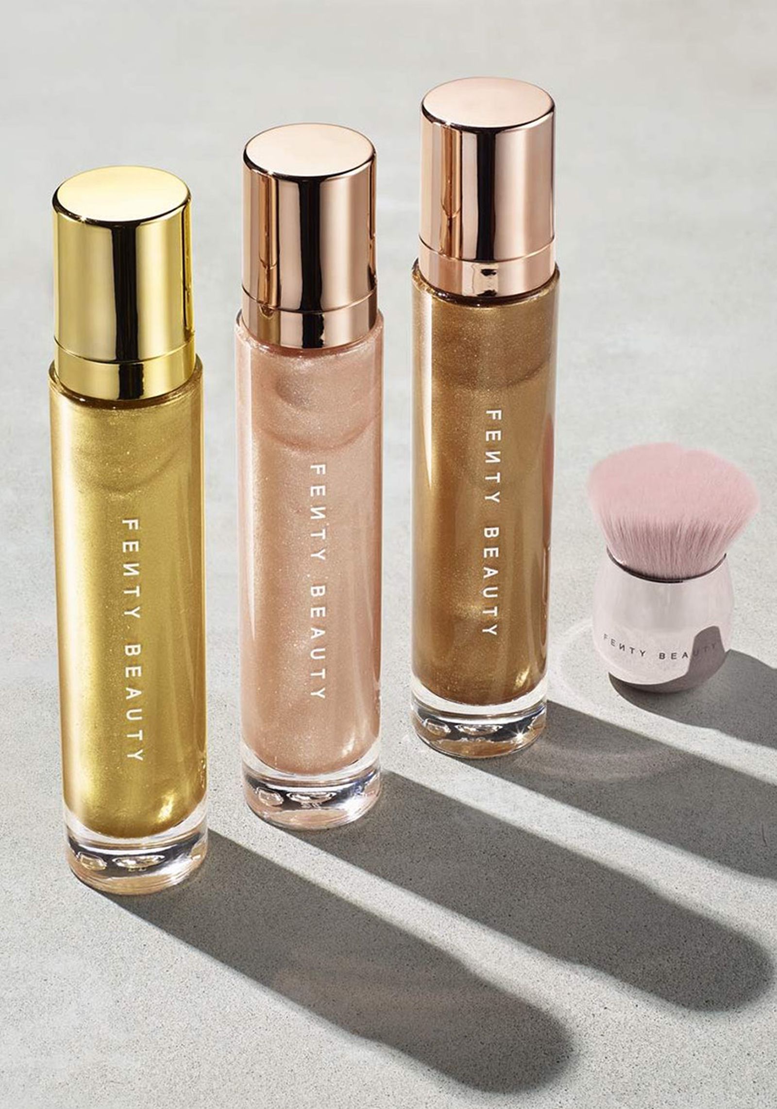 Gold woman: Рианна выпустила коллекцию хайлайтеров для тела Body Lava, фото 2 Рианна выпустила коллекцию хайлайтеров для тела Body Lava, фото 2