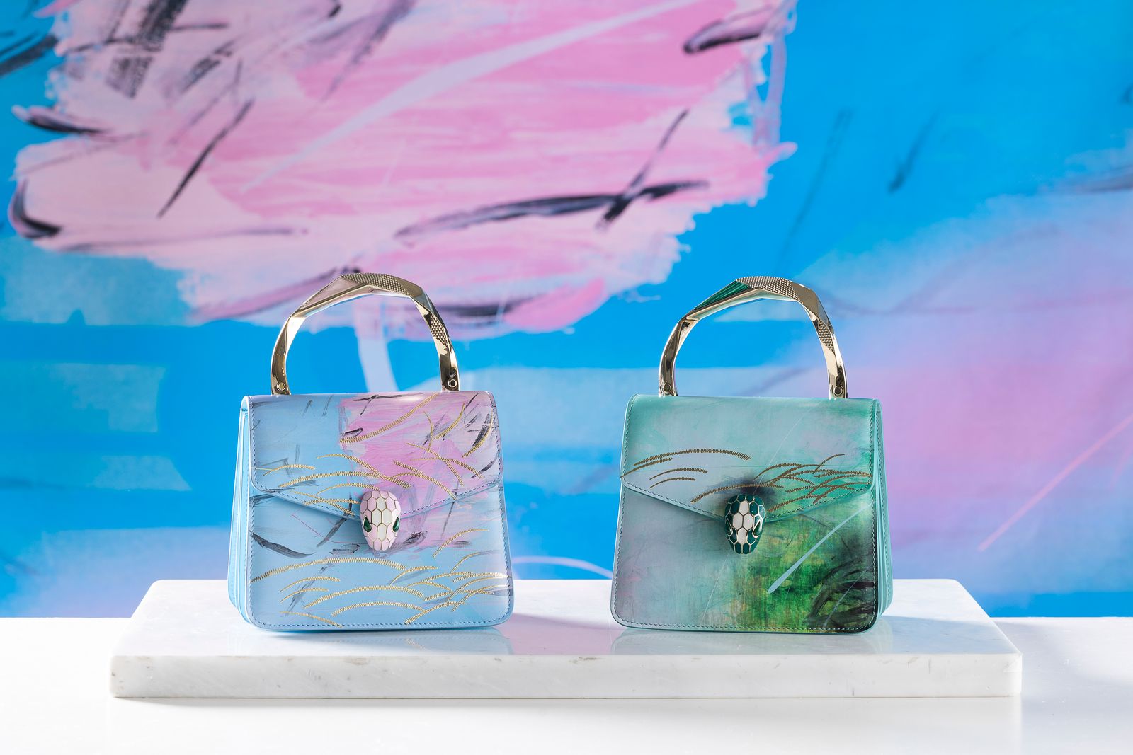 Лимитированная коллекция «Serpenti in Art» честь 75-летия легендарной сумки Serpenti римского Дома Bvlgari, фото 1 Лимитированная коллекция «Serpenti in Art» Bvlgari, фото 1