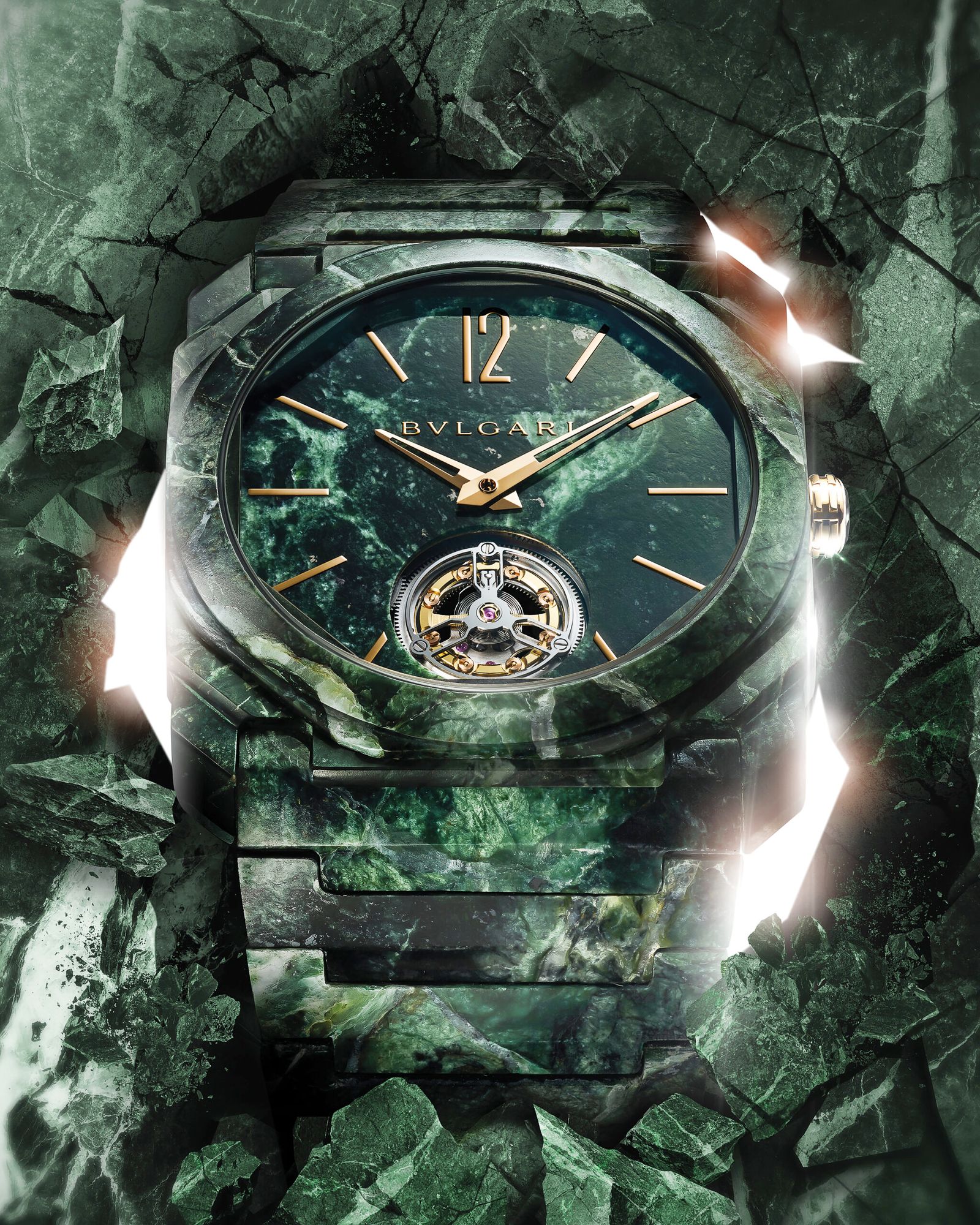 Дом Bvlgari представит для аукциона Only Watch 2023 часы Octo Finissimo Tourbillon из мрамора, фото 5 Дом Bvlgari представит часы Octo Finissimo Tourbillon из мрамора, фото 5