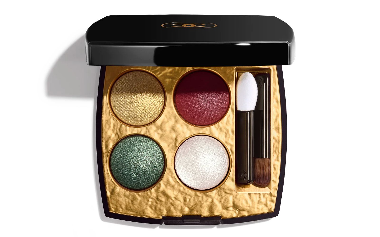 Chanel, Les 4 Ombres Byzance, 338 Parure Baroque, фото 1 Chanel, Les 4 Ombres Byzance, палитра 338 Parure Baroque, фото 1