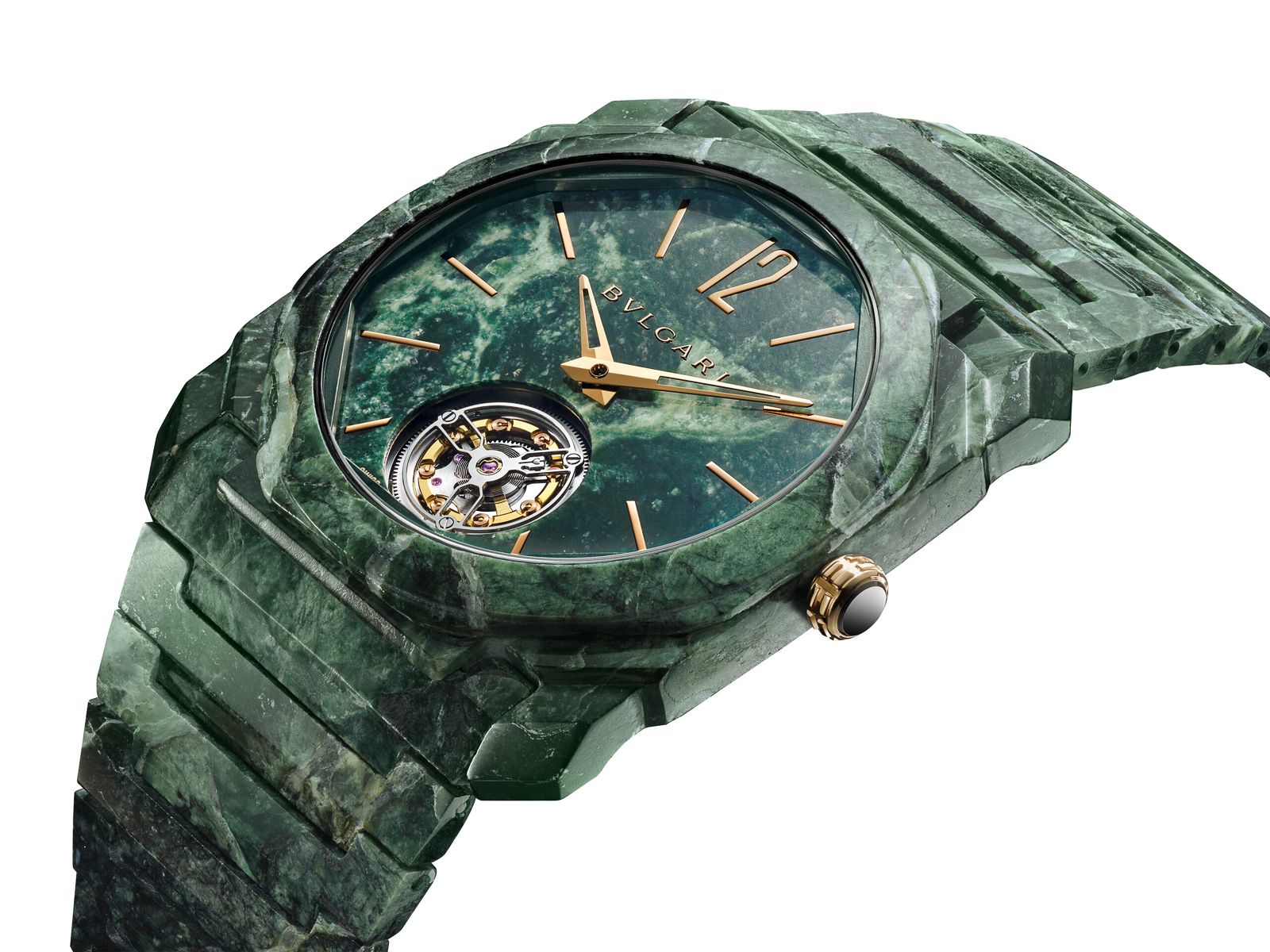 Дом Bvlgari представит для аукциона Only Watch 2023 часы Octo Finissimo Tourbillon из мрамора, фото 1 Дом Bvlgari представит часы Octo Finissimo Tourbillon из мрамора, фото 1
