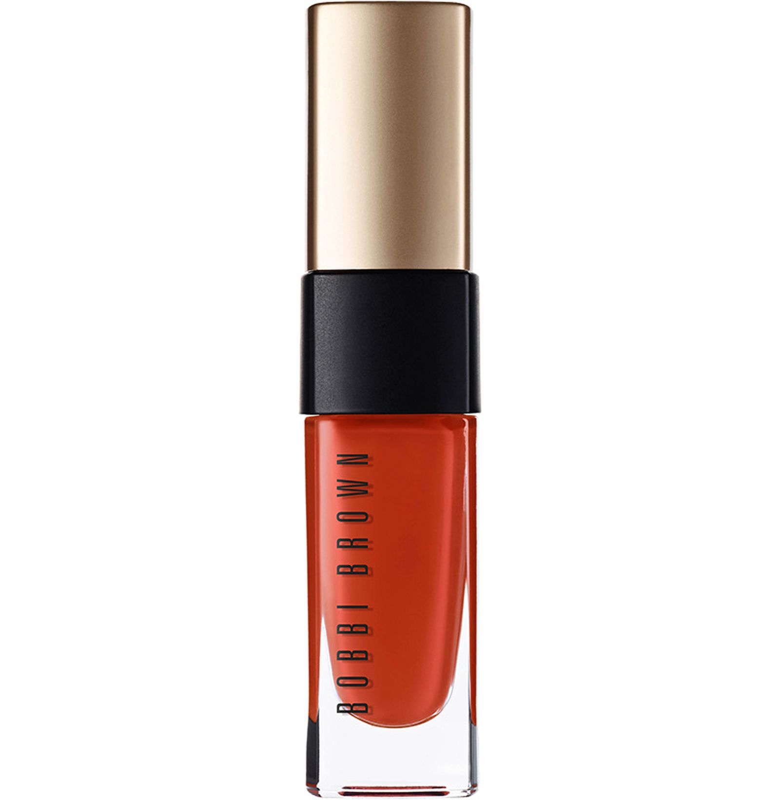 Bobbi Brown Luxe Liquid Lip Velvet Matte, оттенок Blood Orange Bobbi Brown, жидкая матовая помада Luxe Liquid Lip Velvet Matte, оттенок Blood Orange