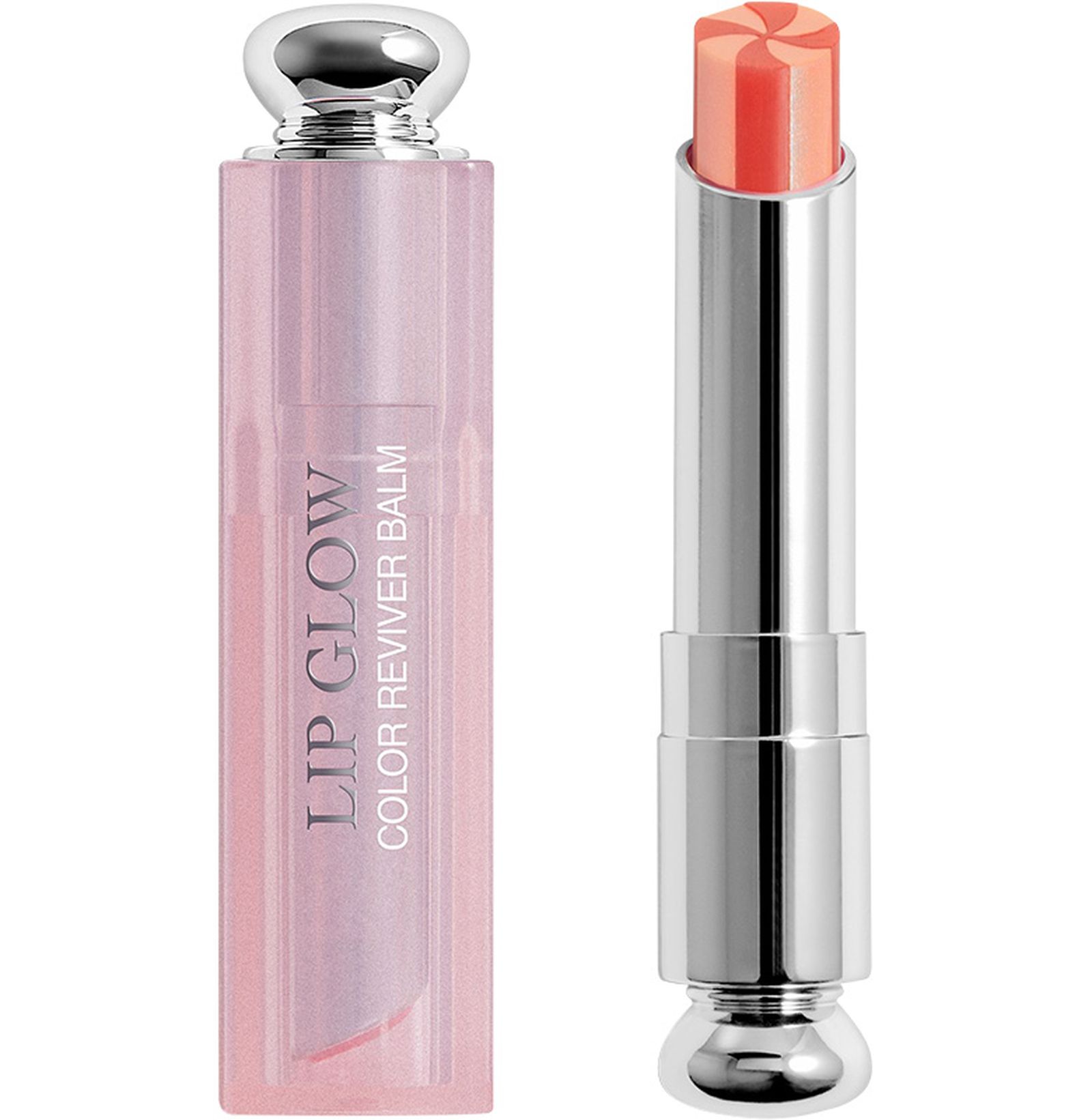 Dior Addict Lip Glow To The Max, оттенок Coral Dior, увлажняющий бальзам Addict Lip Glow To The Max, оттенок Coral