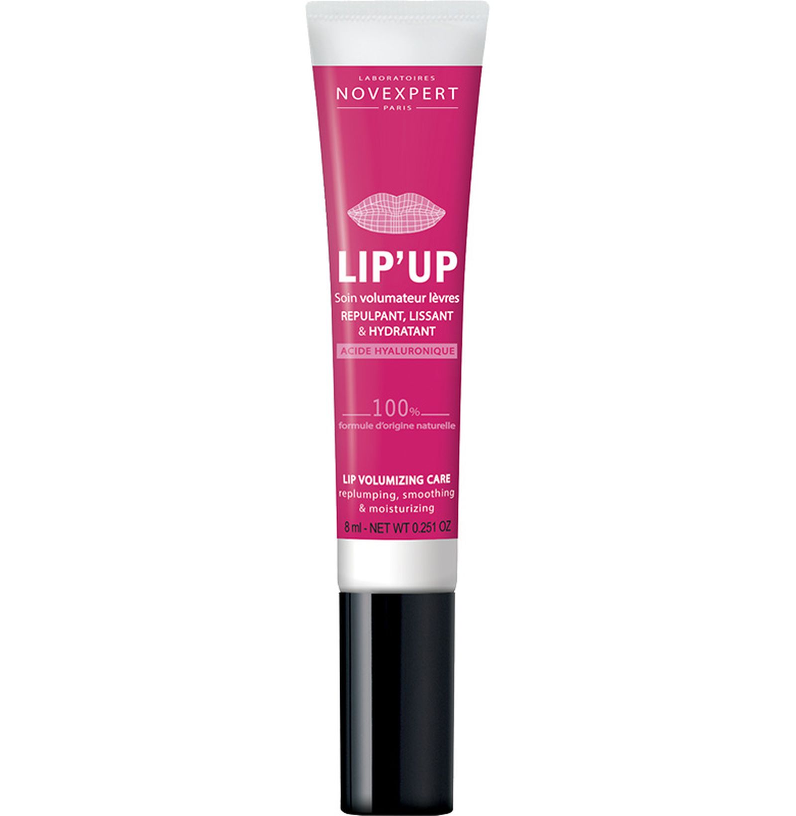 Novexpert Lip Up Novexpert, увлажняющий бальзам для губ восполняющий объем с гиалуроновой кислотой Lip Up