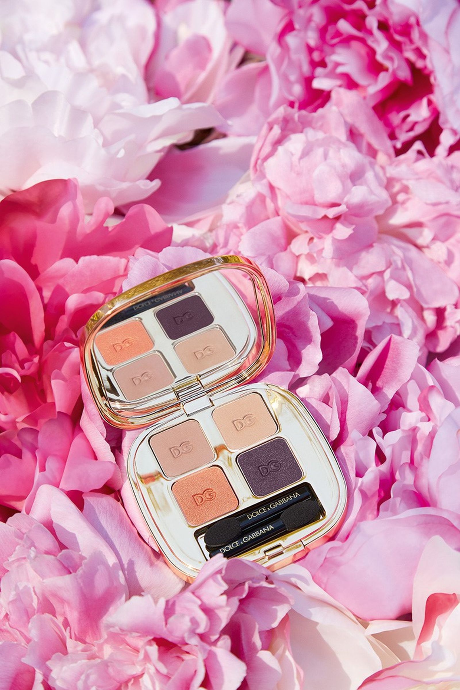 Dolce & Gabbana Quad Peony Lovers Dolce & Gabbana, палетка теней Quad Peony Lovers