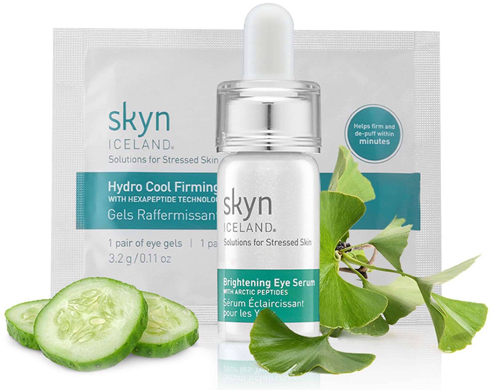 Skyn Iceland Brightening Eye Serum Skyn Iceland, набор для ухода за кожей вокруг глаз Brightening Eye Serum