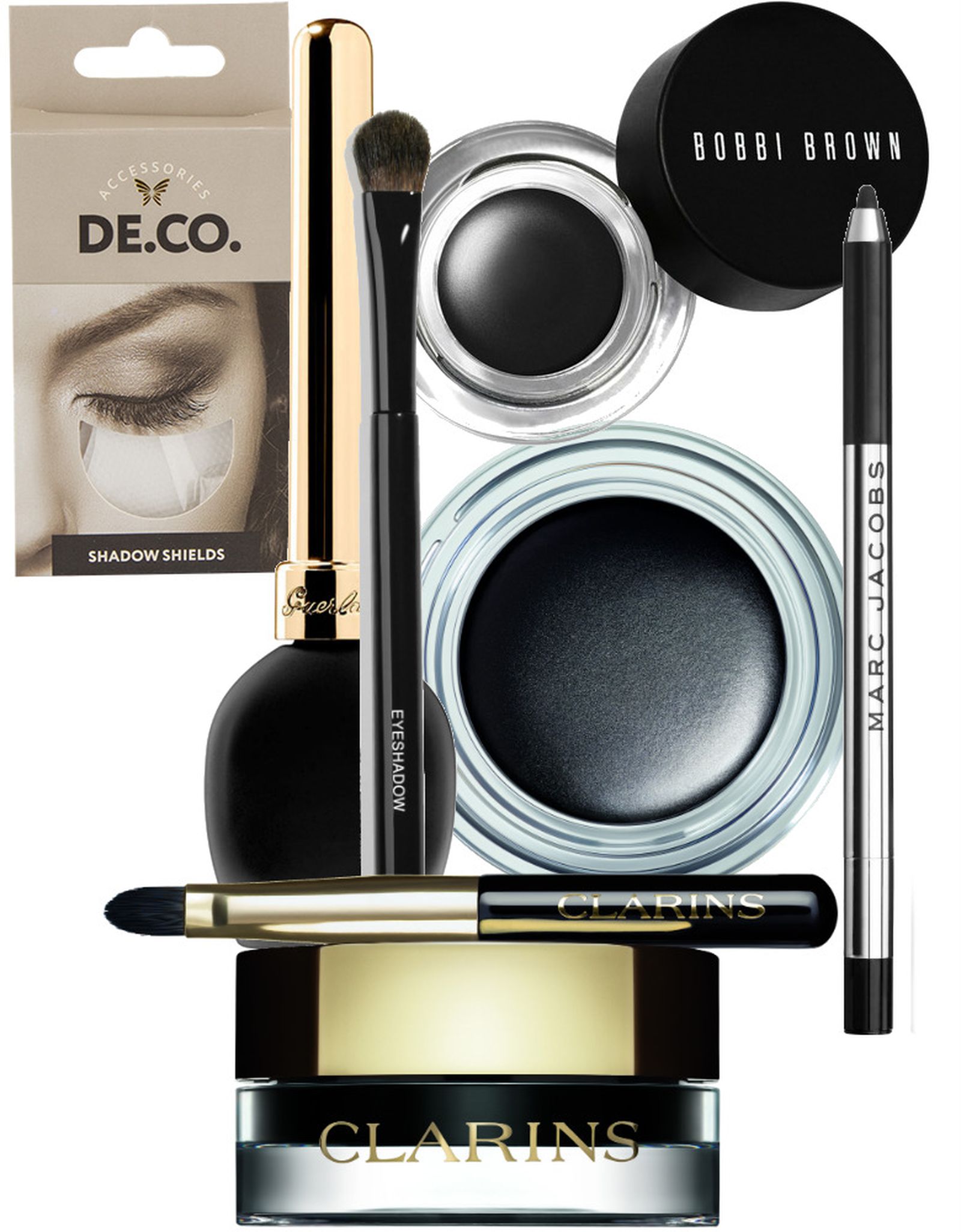 патчи для макияжа глаз DE.CO., Guerlain Eye Liner, Chanel кисть для век, Bobbi Brown Long-Wear Gel Eyeliner, Marc Jacobs Beauty Highliner Gel Crayon, Clarins Crayon Khol DE.CO. патчи для макияжа глаз, Guerlain Eye Liner, Chanel кисть для век, Bobbi Brown Long-Wear Gel Eyeliner, Marc Jacobs Beauty Highliner Gel Crayon, Clarins Crayon Khol