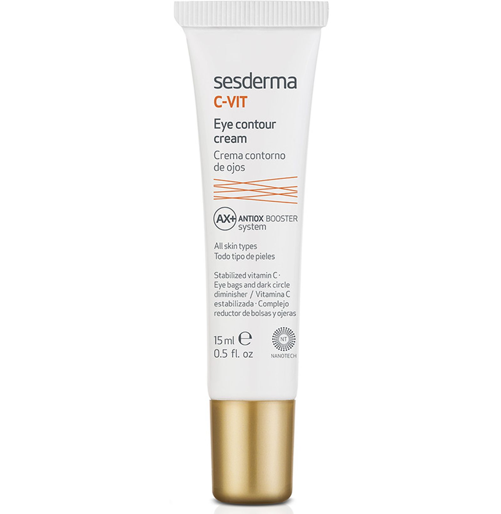 Sesderma C-Vit Eye contour cream Sesderma, крем для сияния кожи вокруг глаз C-Vit Eye contour cream
