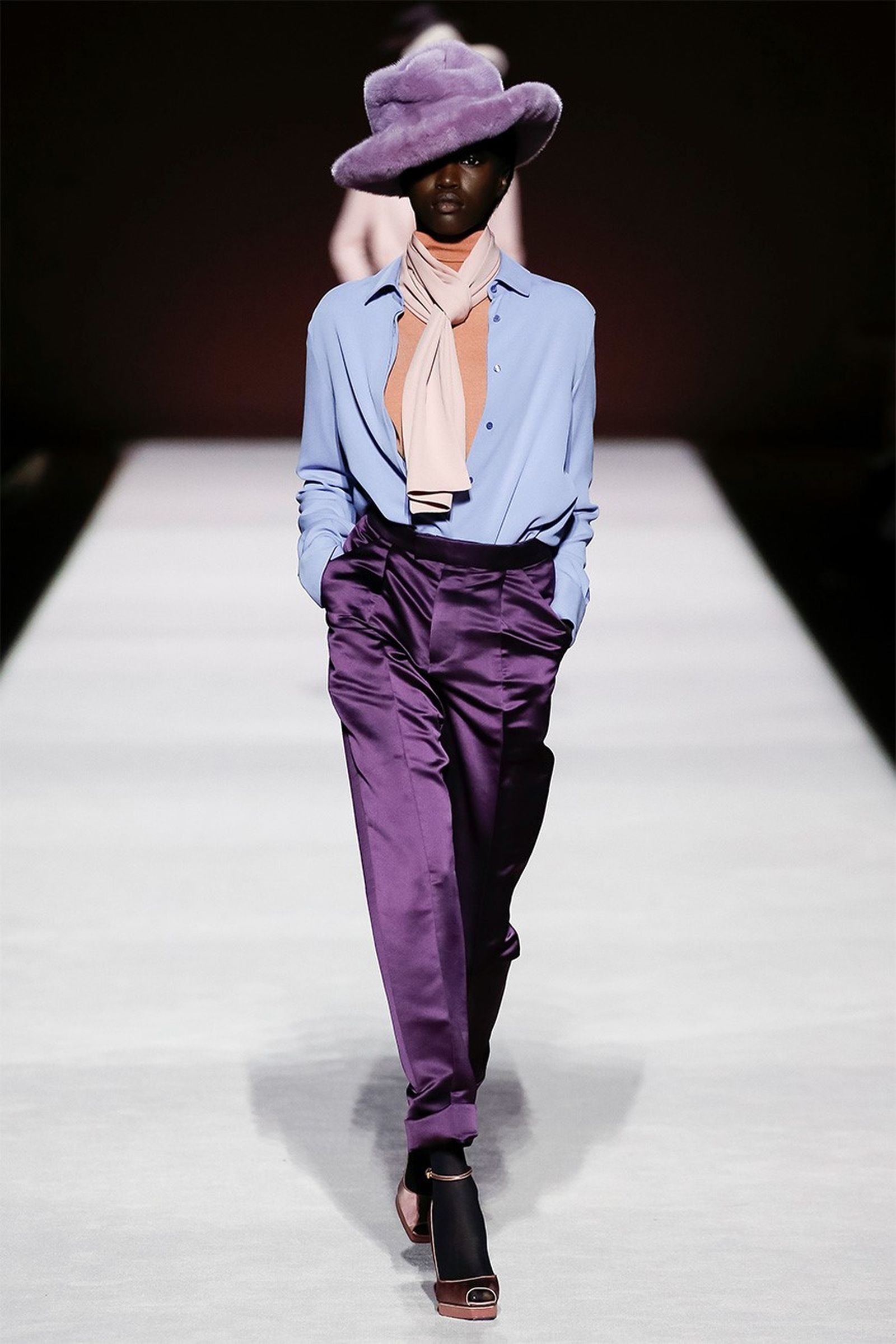 Шоу коллекции Tom Ford осень/зима 2019/2020 в Нью-Йорке, фото 1 Шоу Tom Ford осень/зима 2019/2020 в Нью-Йорке, фото 1