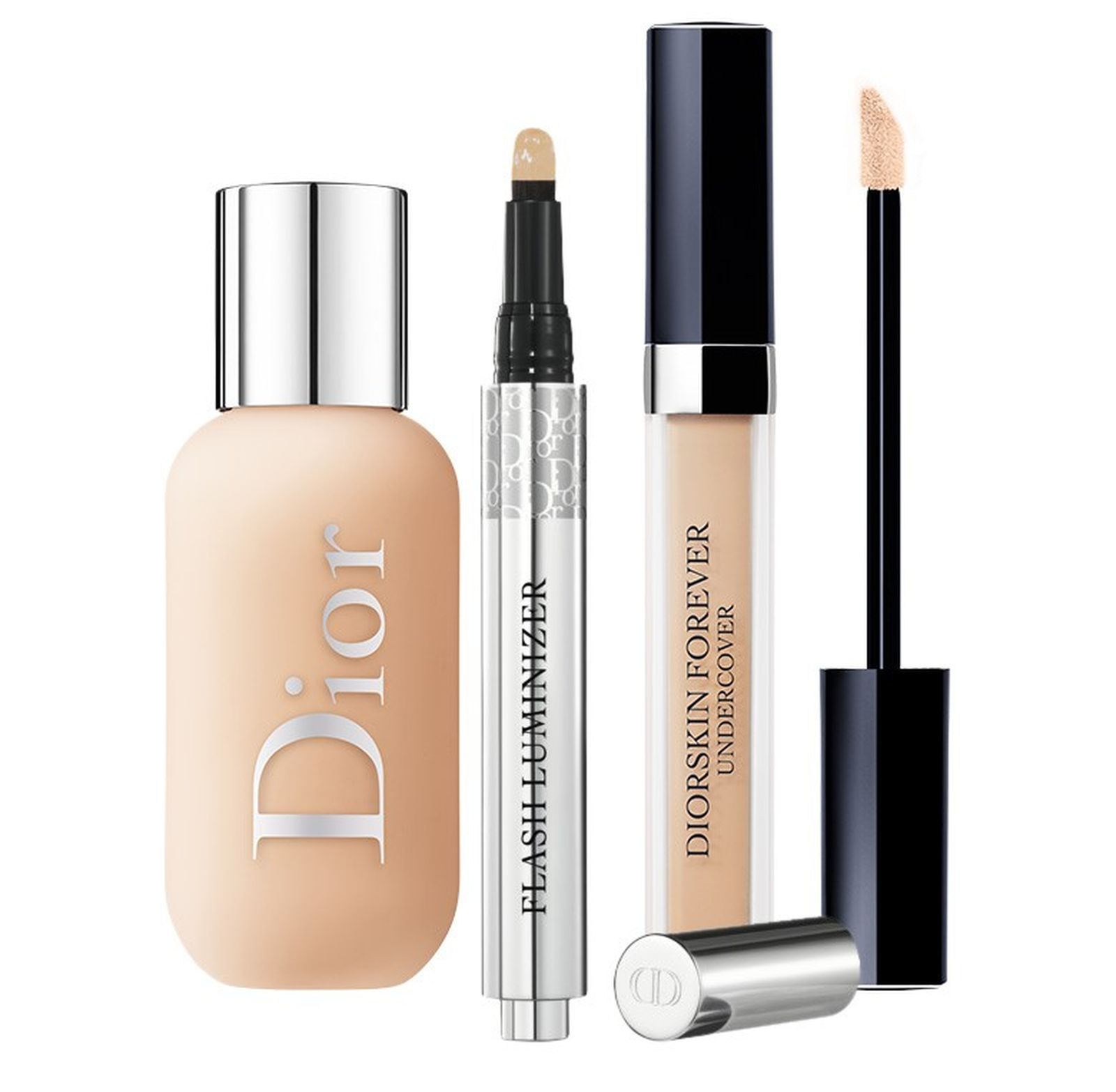 Backstage Face & Body Foundation, Flash Luminizer, Diorskin Forever Undercover Dior Backstage Face & Body Foundation, Flash Luminizer, Diorskin Forever Undercover