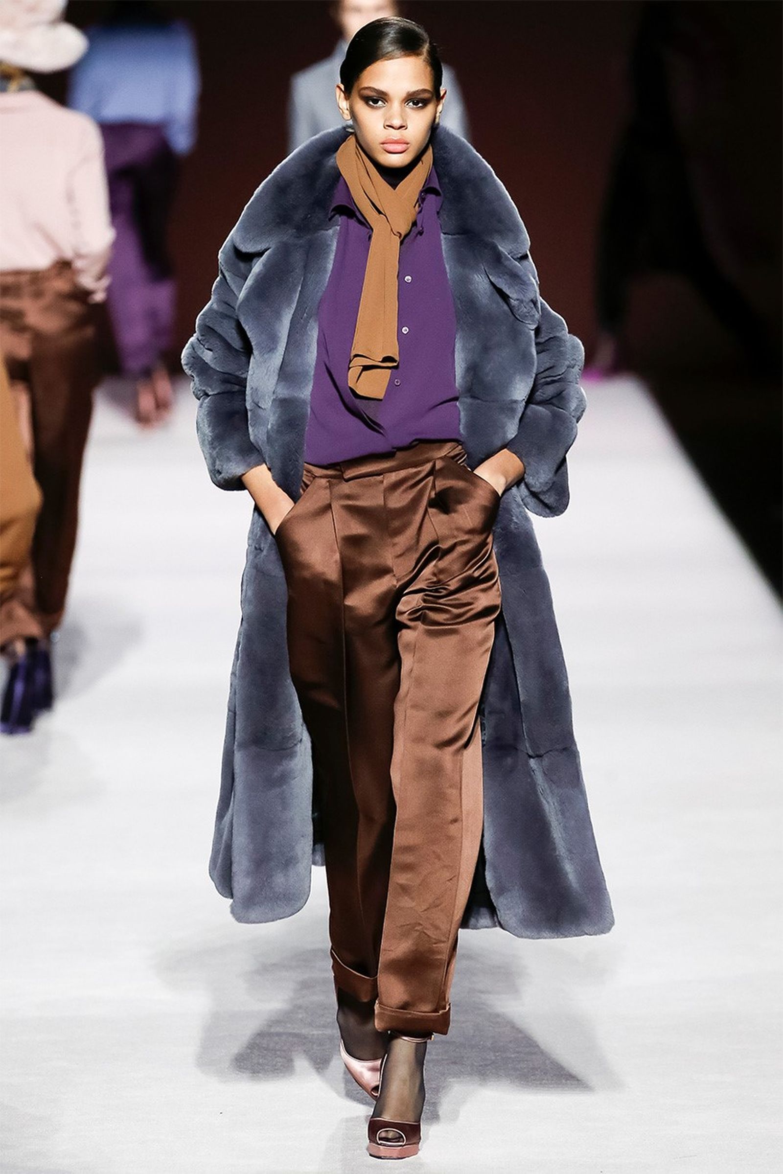 Шоу коллекции Tom Ford осень/зима 2019/2020 в Нью-Йорке, фото 5 Шоу Tom Ford осень/зима 2019/2020 в Нью-Йорке, фото 5