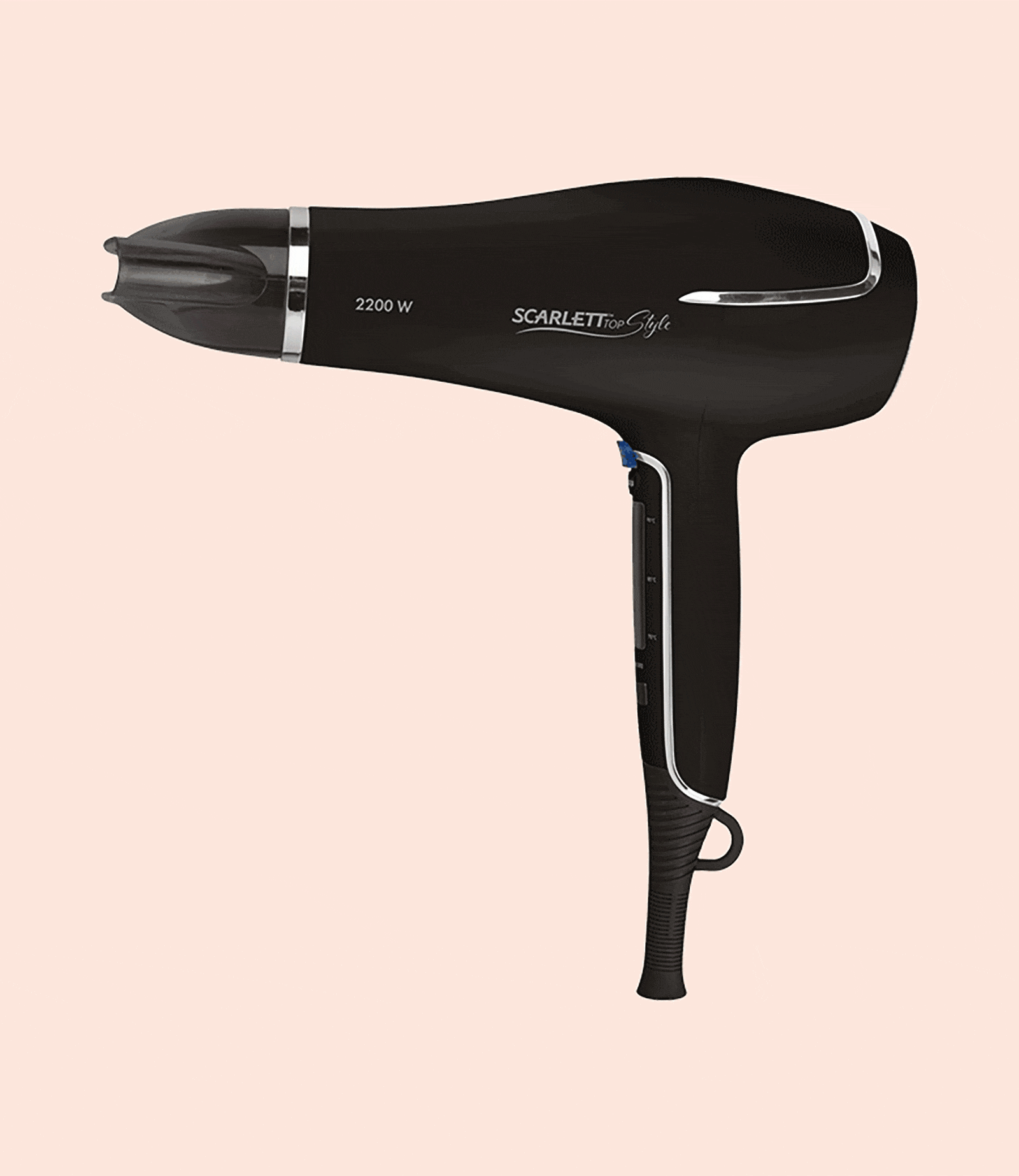 Scarlett TOP STYLE, фен SC-HD70I40; Wella Professionals, пена для укладки легкой фиксации EIMI Natural Volume; L'Oreal Professionnel, лак для волос средней фиксации Infinium Pure Scarlett TOP STYLE SC-HD70I40, Wella Professionals EIMI Natural Volume, L'Oreal Professionnel Infinium Pure