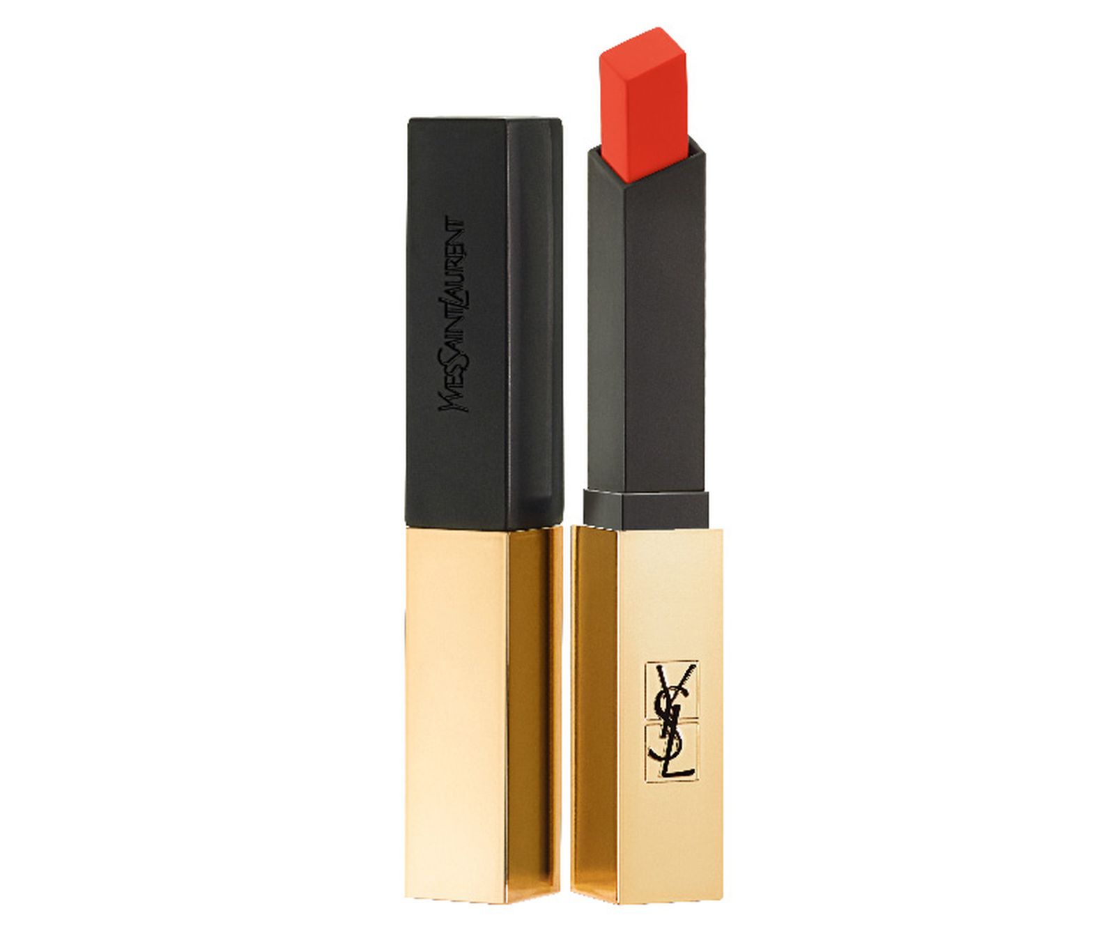 YSL Beauté Rouge Pur Couture The Slim Matte, оттенок № 10 Corail Antinomique YSL Beauté, помада Rouge Pur Couture The Slim Matte, оттенок № 10 Corail Antinomique