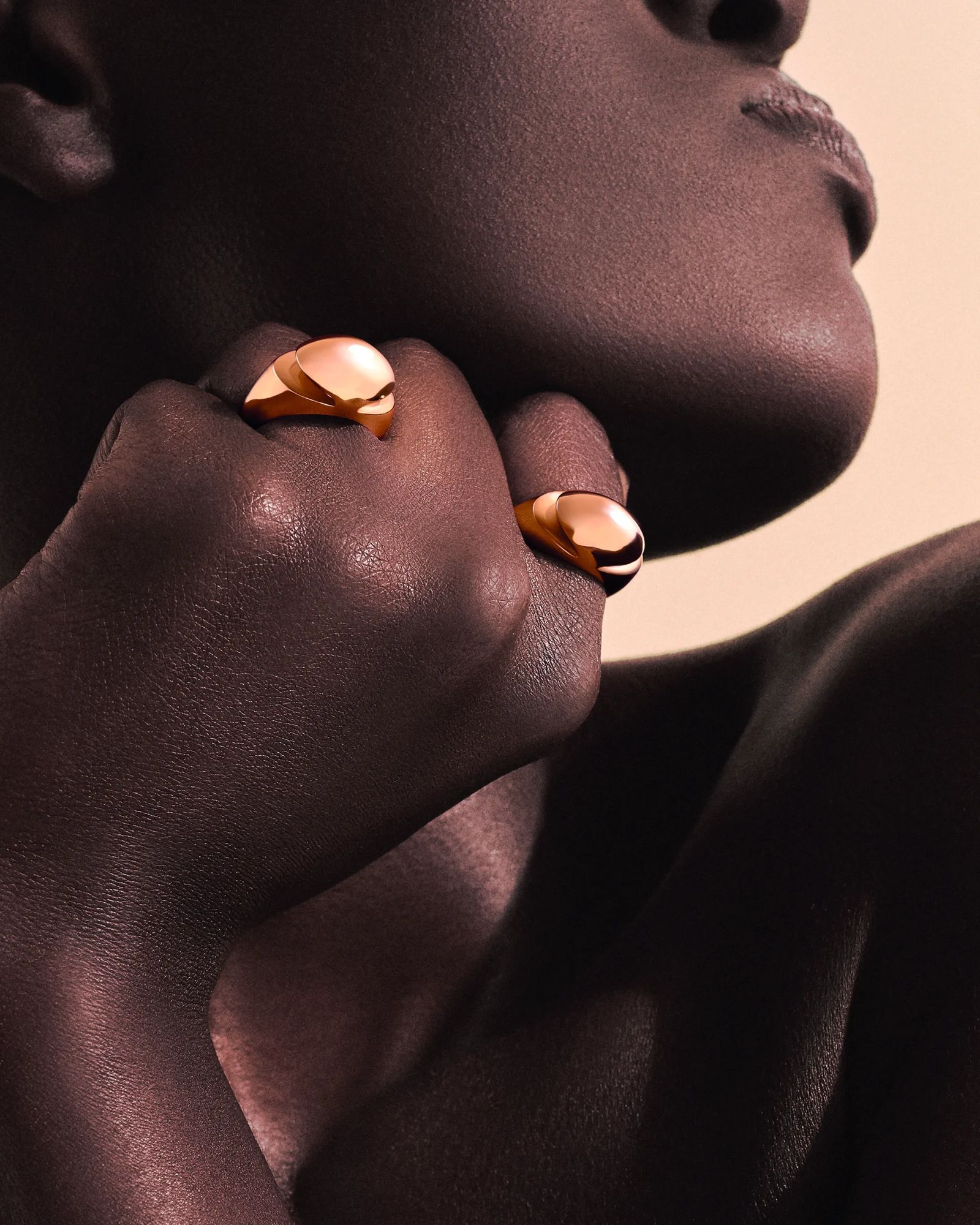 Булгари Кабошон кольца розовое золото Коллекция Bvlgari Cabochon, фото 6