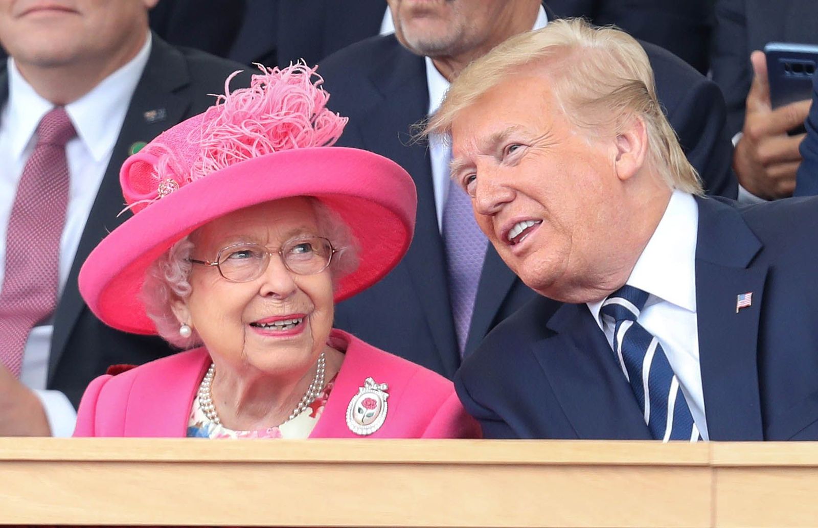 Елизавета II и Дональд Трамп Новости королевской семьи Великобритании. Фото 5