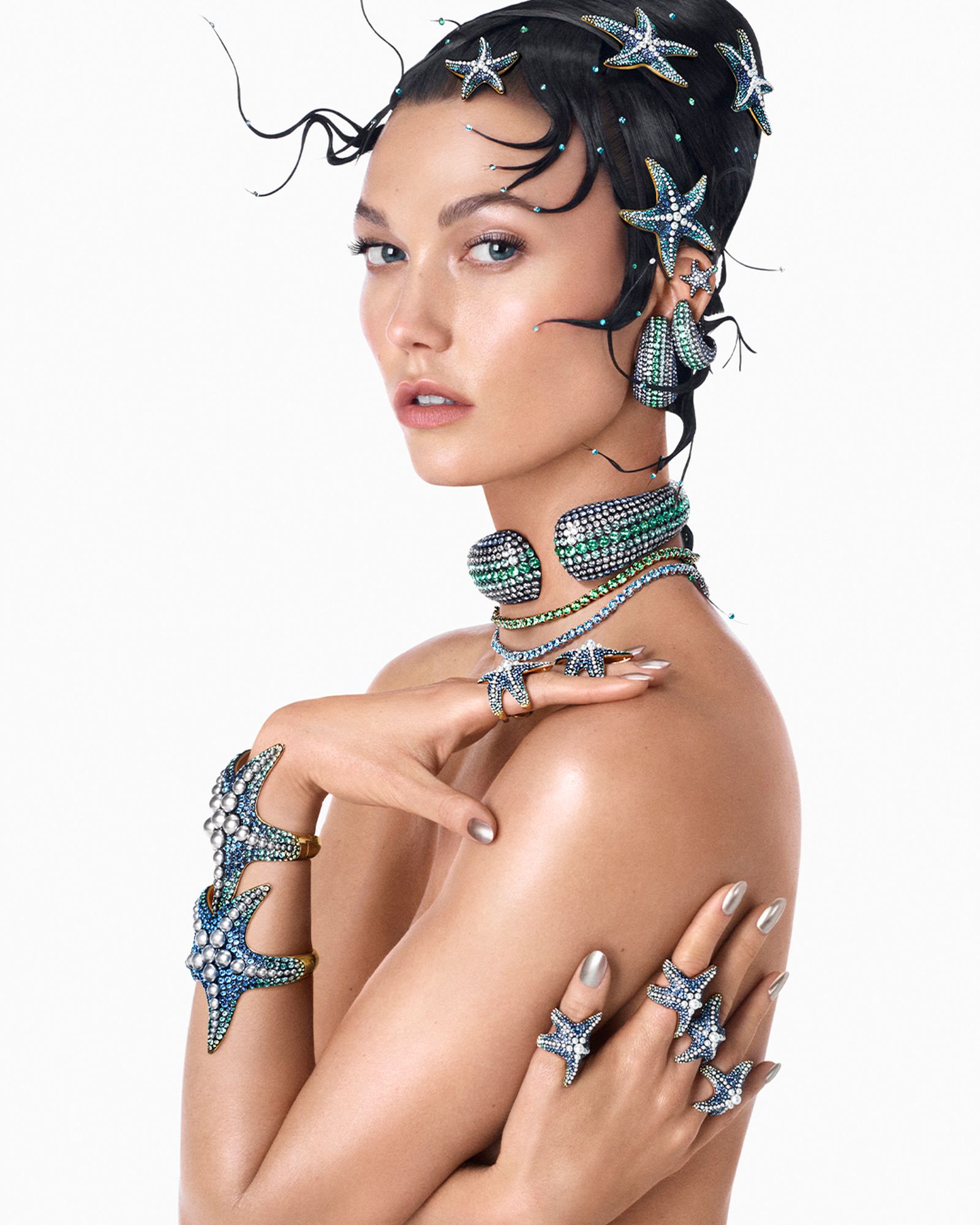 Обнаженная Карли Клосс фото 2024 Карли Клосс 2024 Swarovski