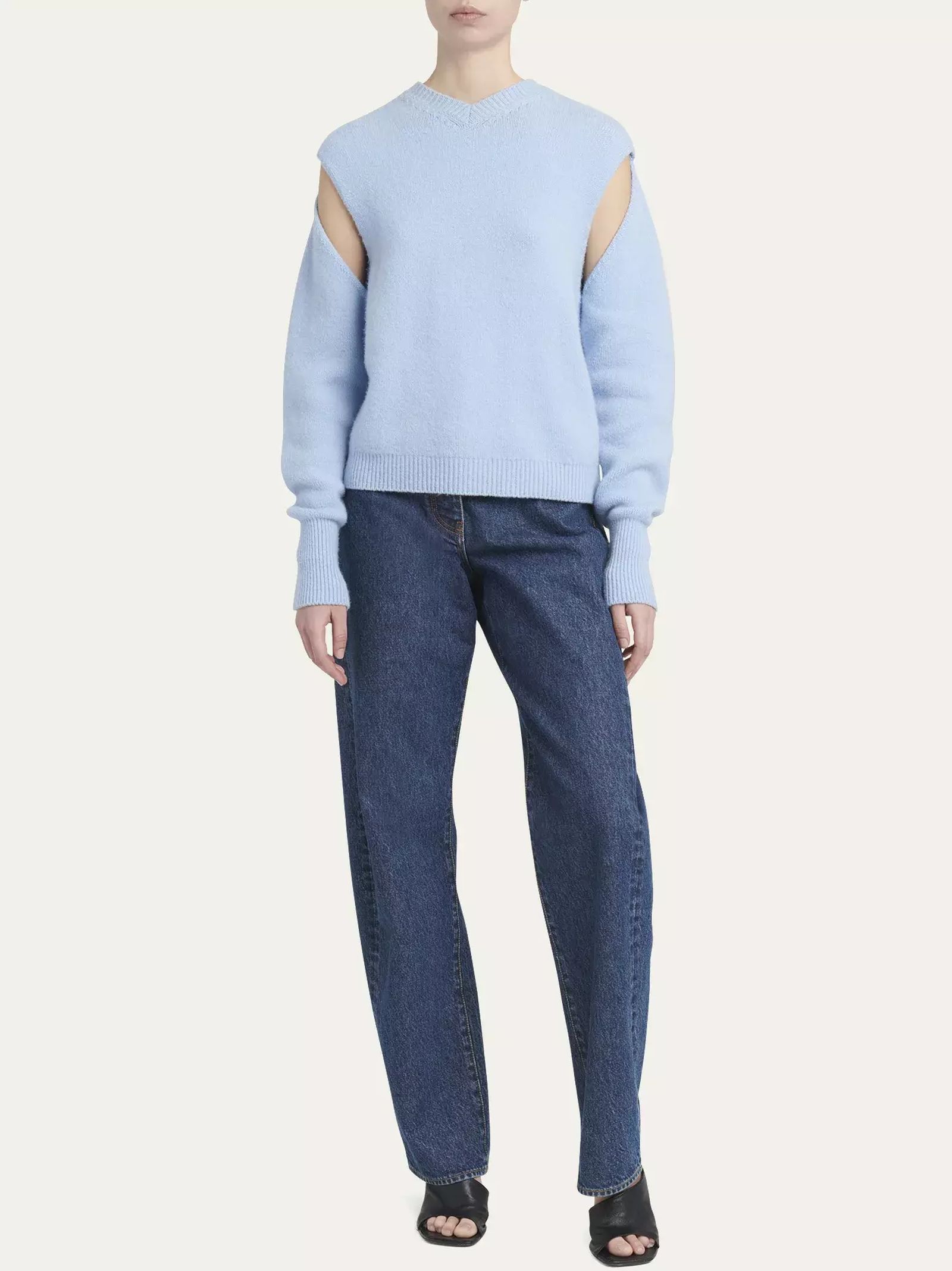 Ferragamo джемпер Купить голубой свитер Ferragamo
