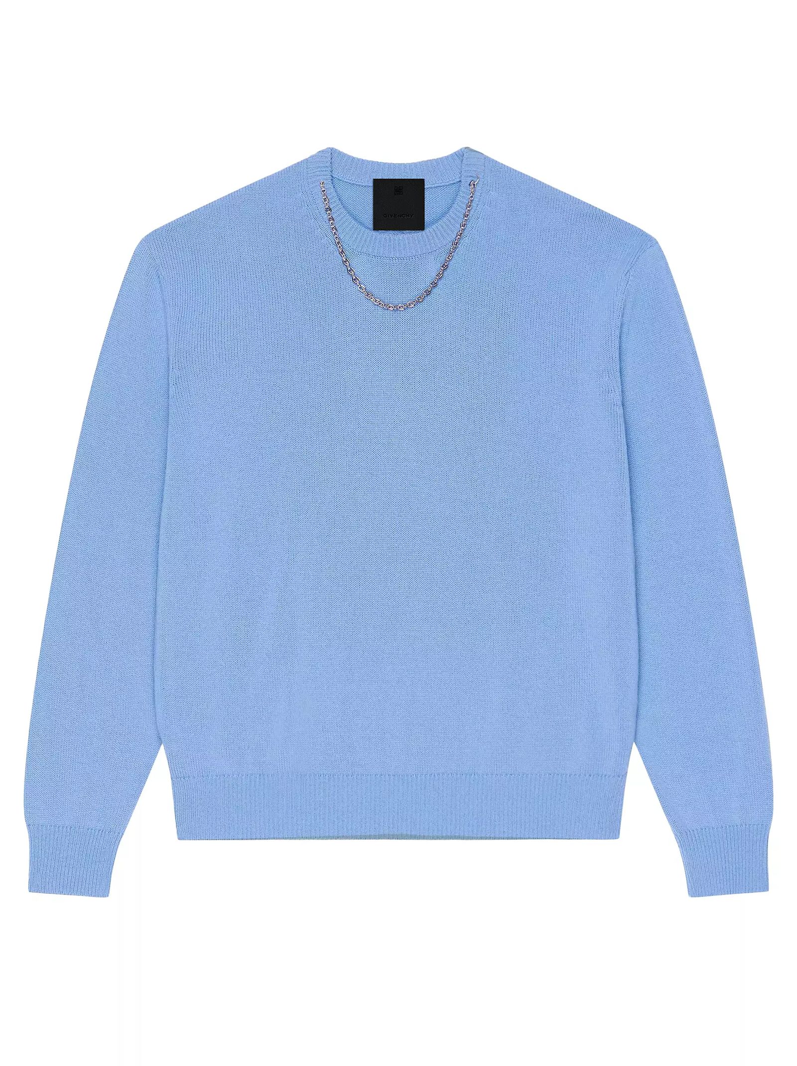 Givenchy голубой джемпер Купить голубой свитер Givenchy