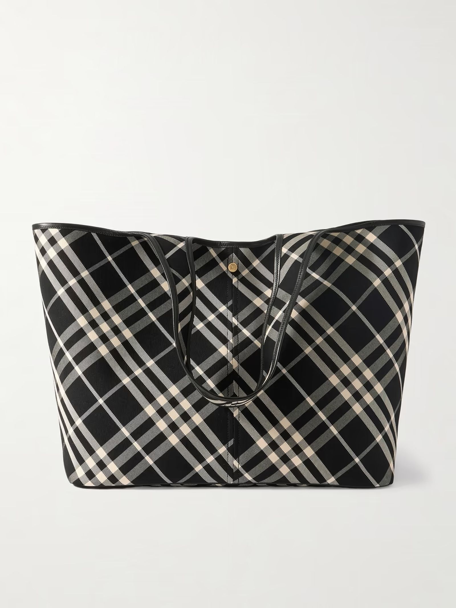 Сумка Burberry Черно-белая графика и принты: сумка Burberry