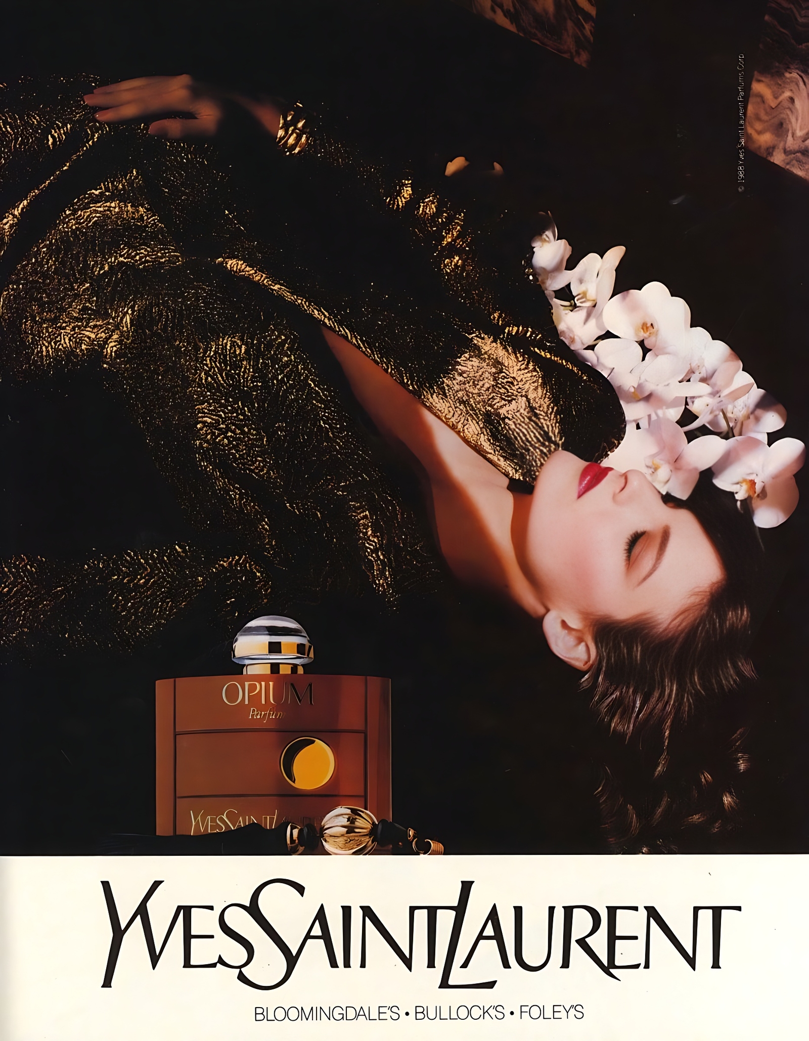Реклама духов «Opium» YSL с Линдой Евангелистой История духов «Opium» YSL: рекламная кампания с Линдой Евангелистой