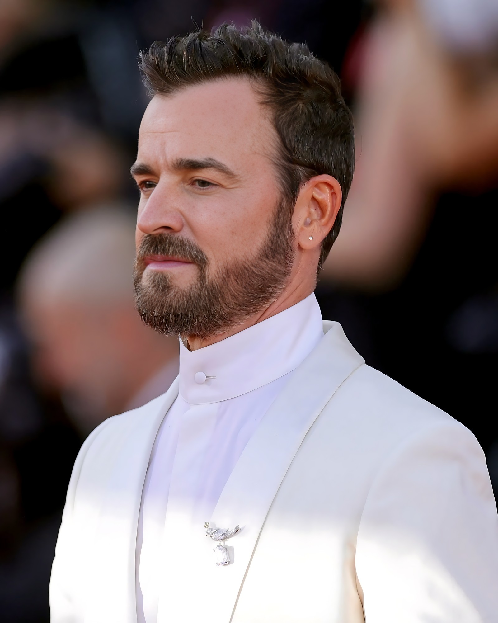 Кинофестиваль в Венеции 2024: Джастин Теру в Tiffany & Co. Украшения на кинофестивале в Венеции 2024: Джастин Теру в Tiffany & Co.