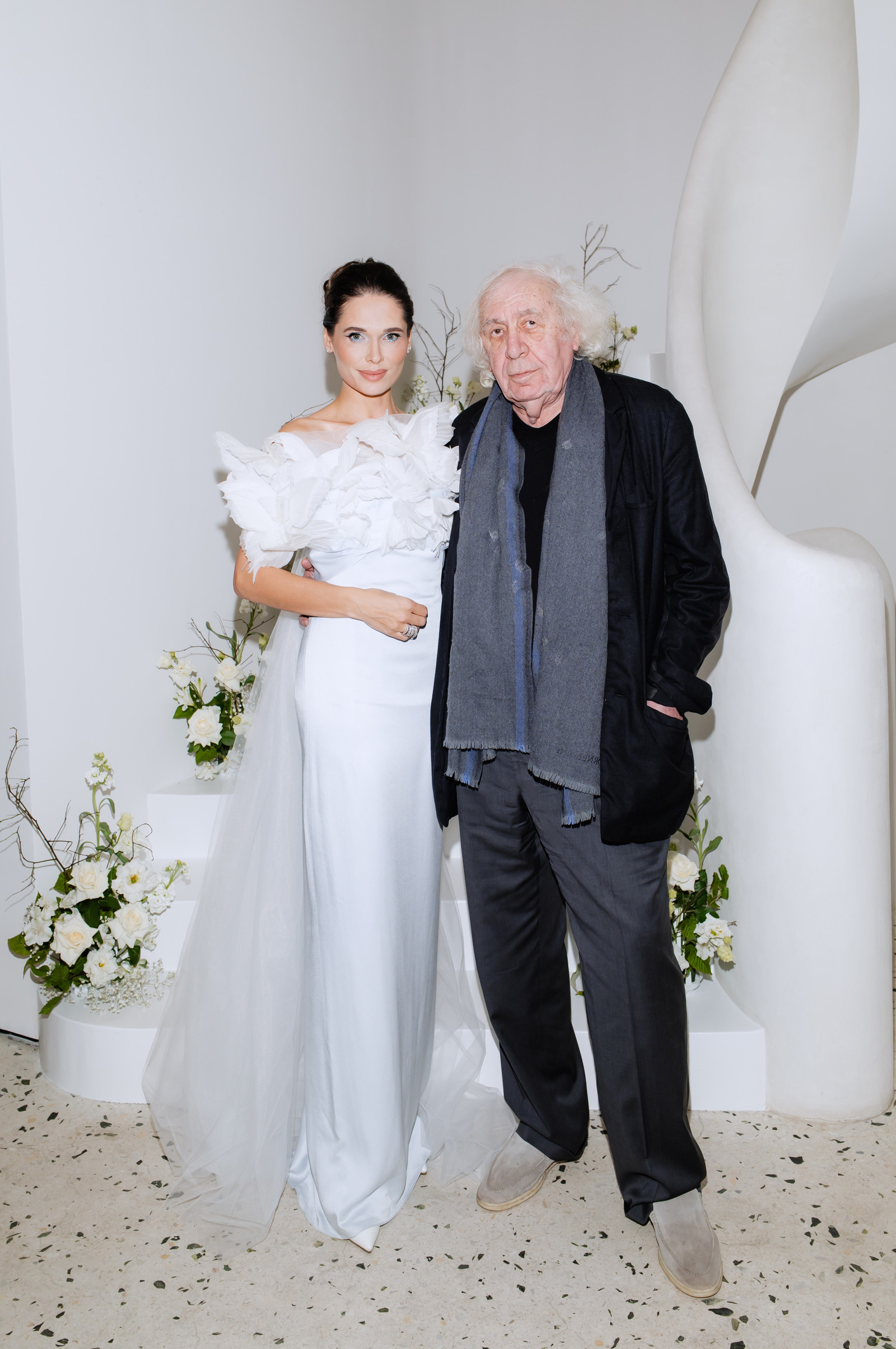 Полина Аскери и Юрий Купер на Ужине Коллекционеров Askeri Club Полина Аскери и Askeri Gallery: Полина Аскери и Юрий Купер