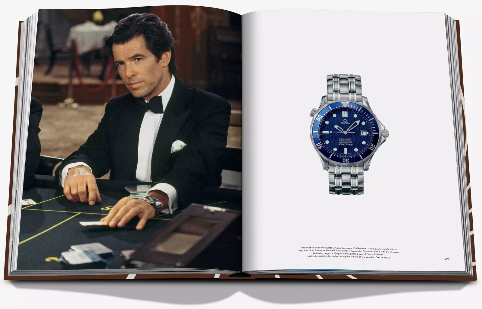 Пирс Броснан в книге «Стиль Джеймса Бонда» Книга «James Bond Style»: Пирс Броснан