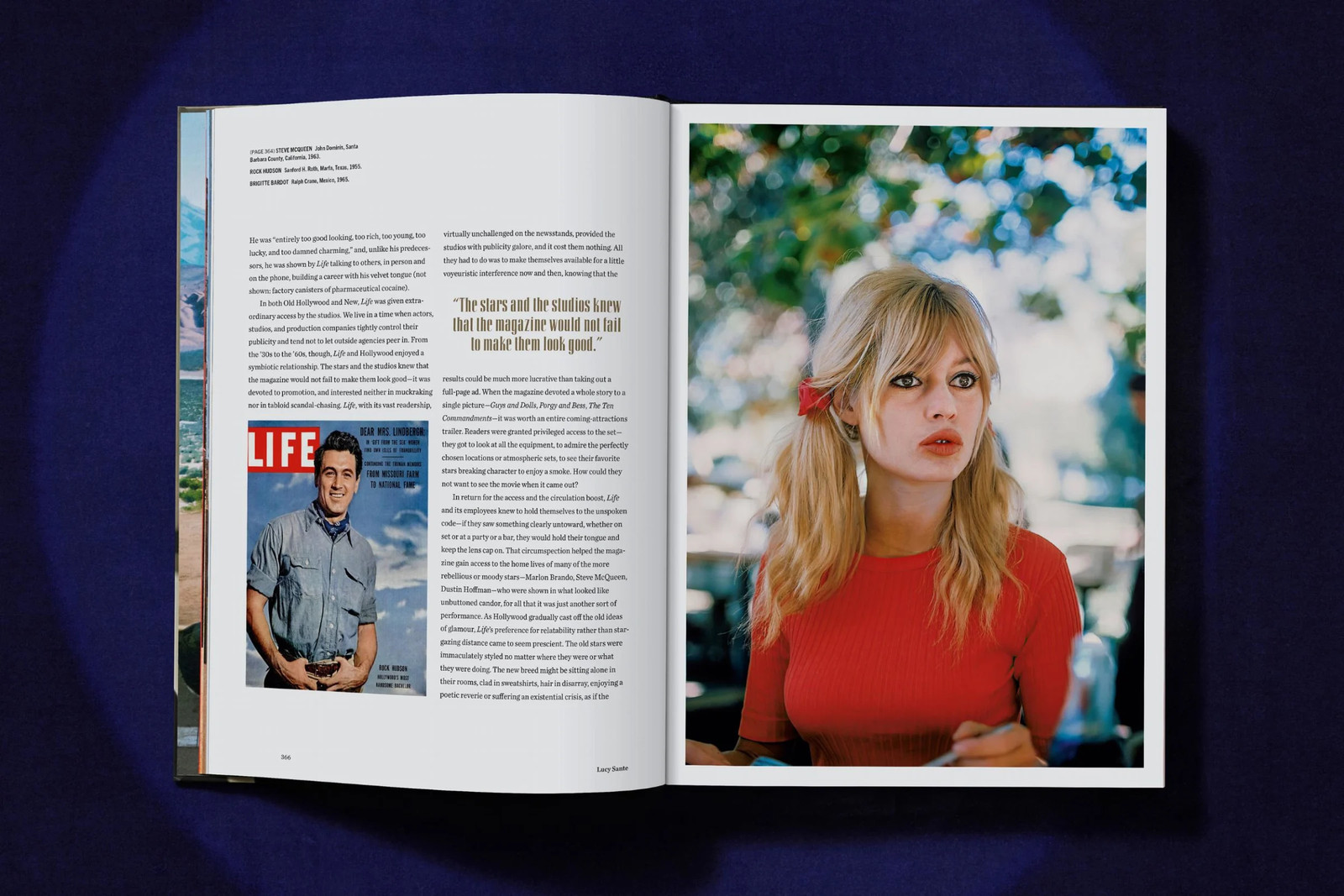 Редкие фото Брижит Бардо в двухтомнике «LIFE. Hollywood» Рок Хадсон и Брижит Бардо в книге «LIFE. Hollywood»