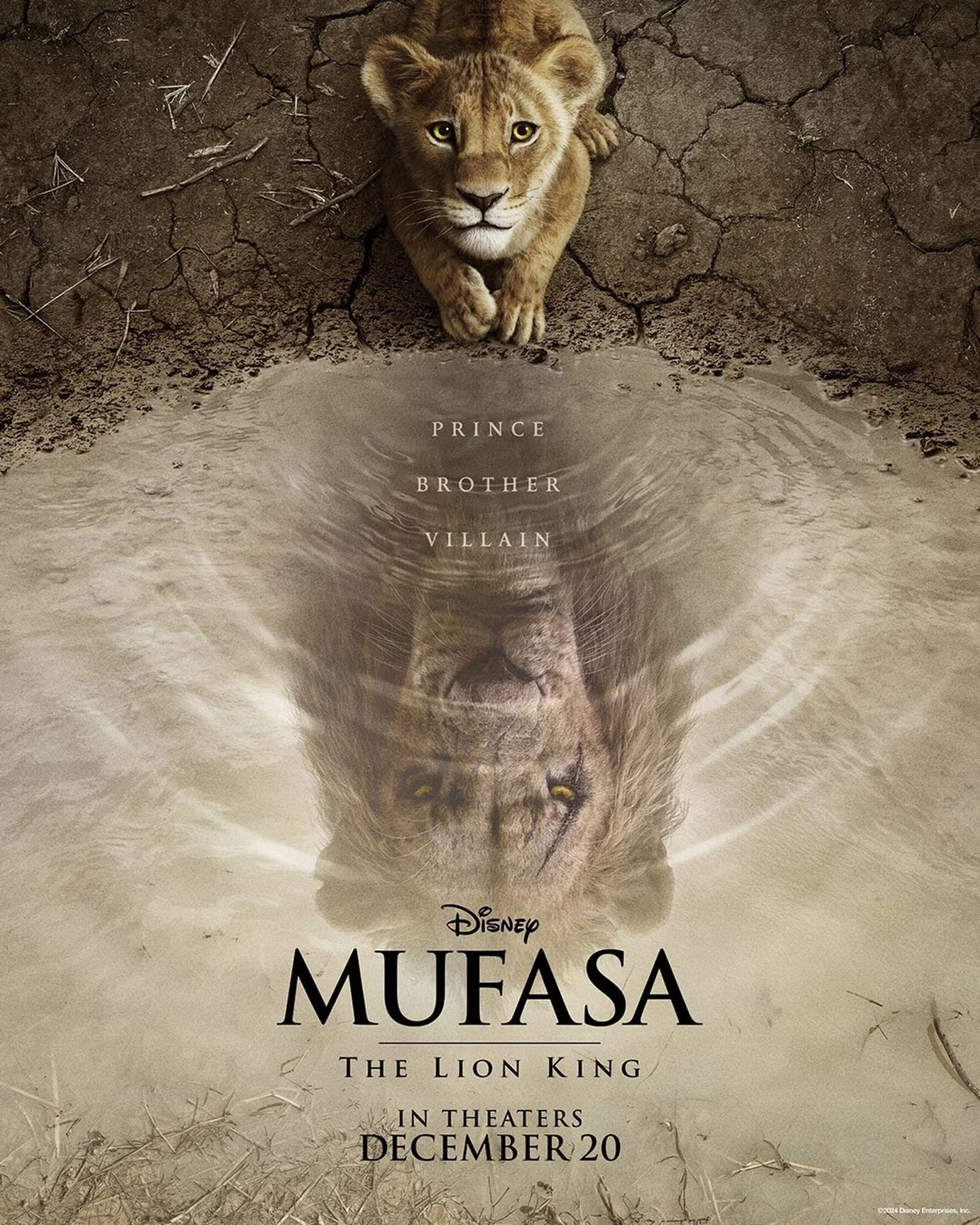 Постер мультфильма «Муфаса: Король Лев» «Муфаса: Король Лев»
