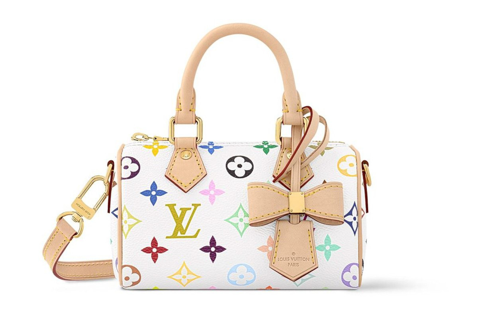 Louis Vuitton и Murakami 2025 Сумка Louis Vuitton x Murakami Nano Speedy 2025