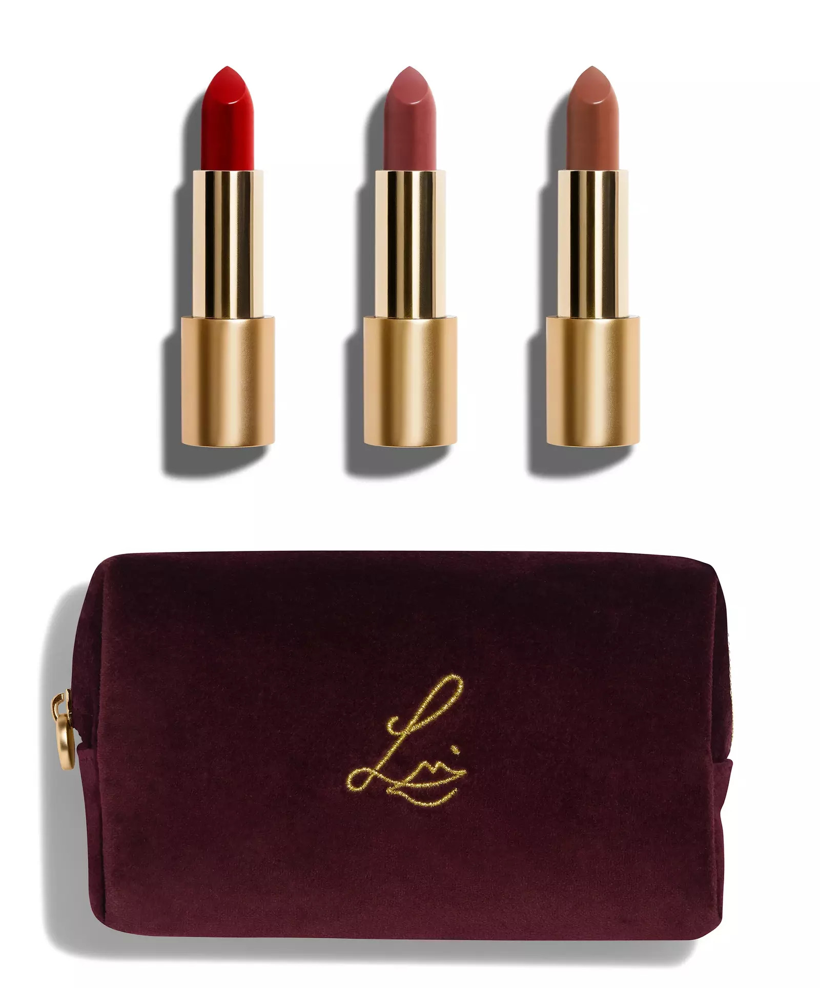 Губные помады Velvet Romance от Lisa Eldridge Набор для губ Lisa Eldridge Velvet Romance