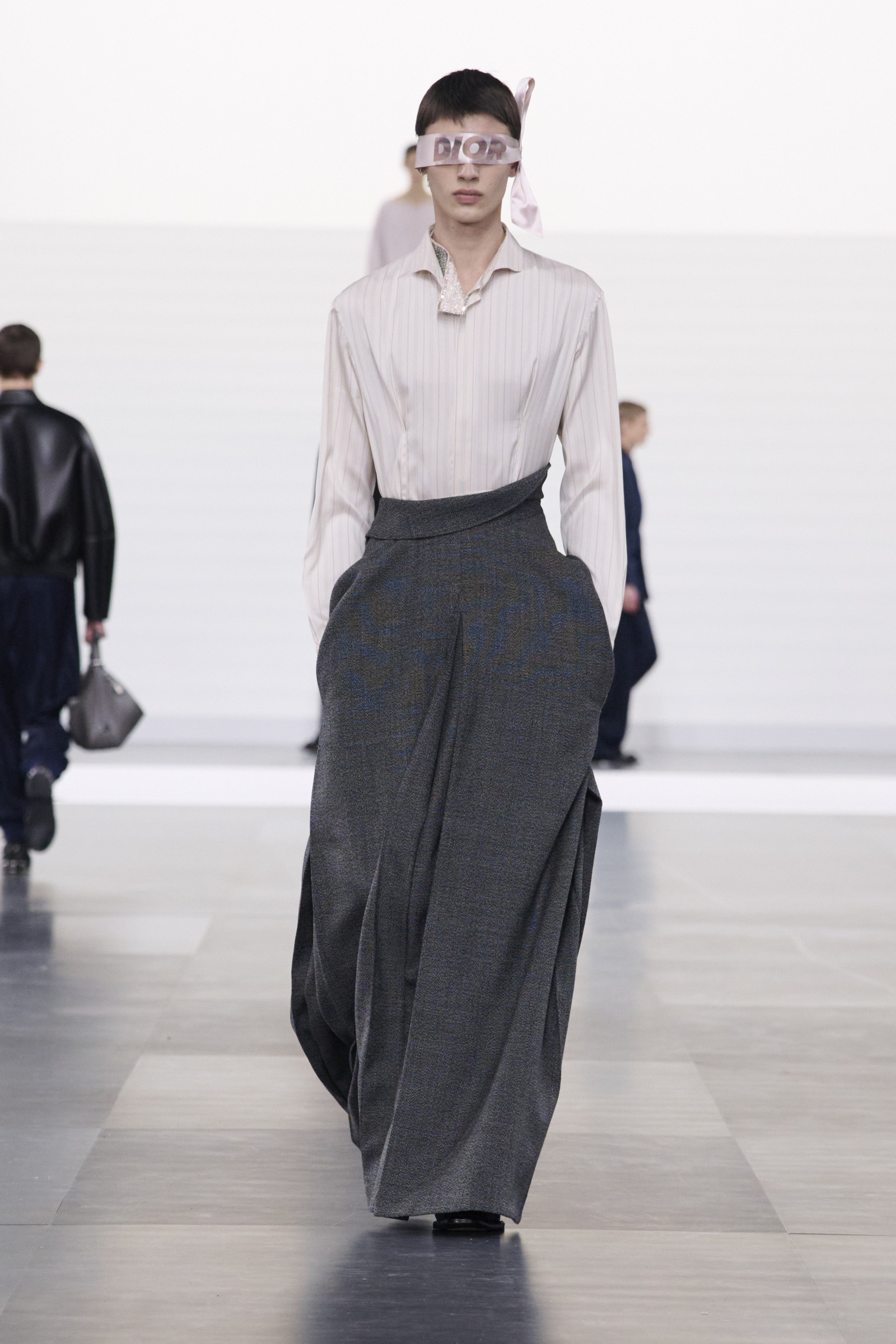 Аутфит Dior Homme FW 25/26 Тенденции мужской моды 2025/26: Dior Homme