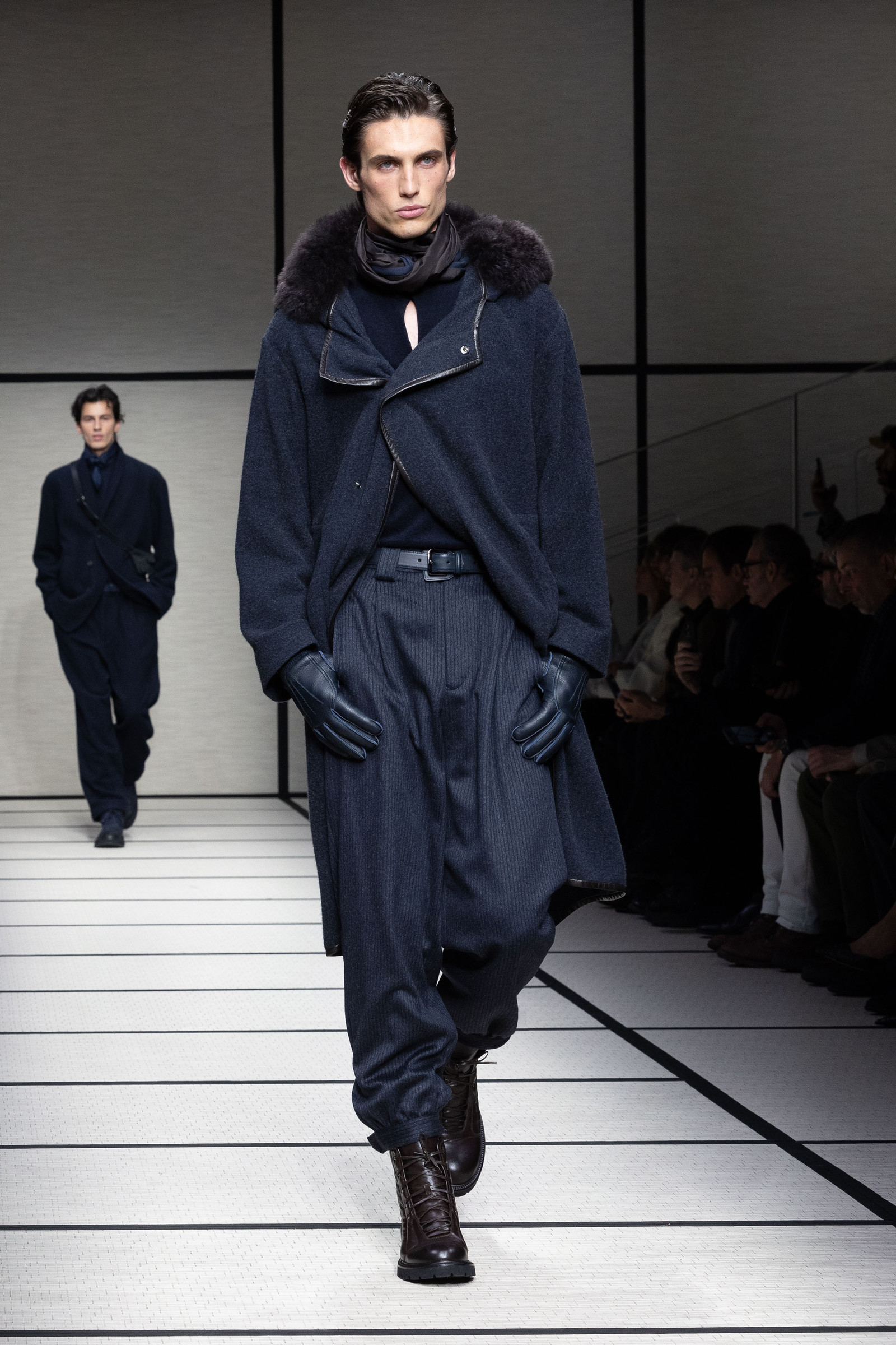 Giorgio Armani мужская коллекция Осень/Зима 2025/26 Тенденции мужской моды 2025/26: Giorgio Armani