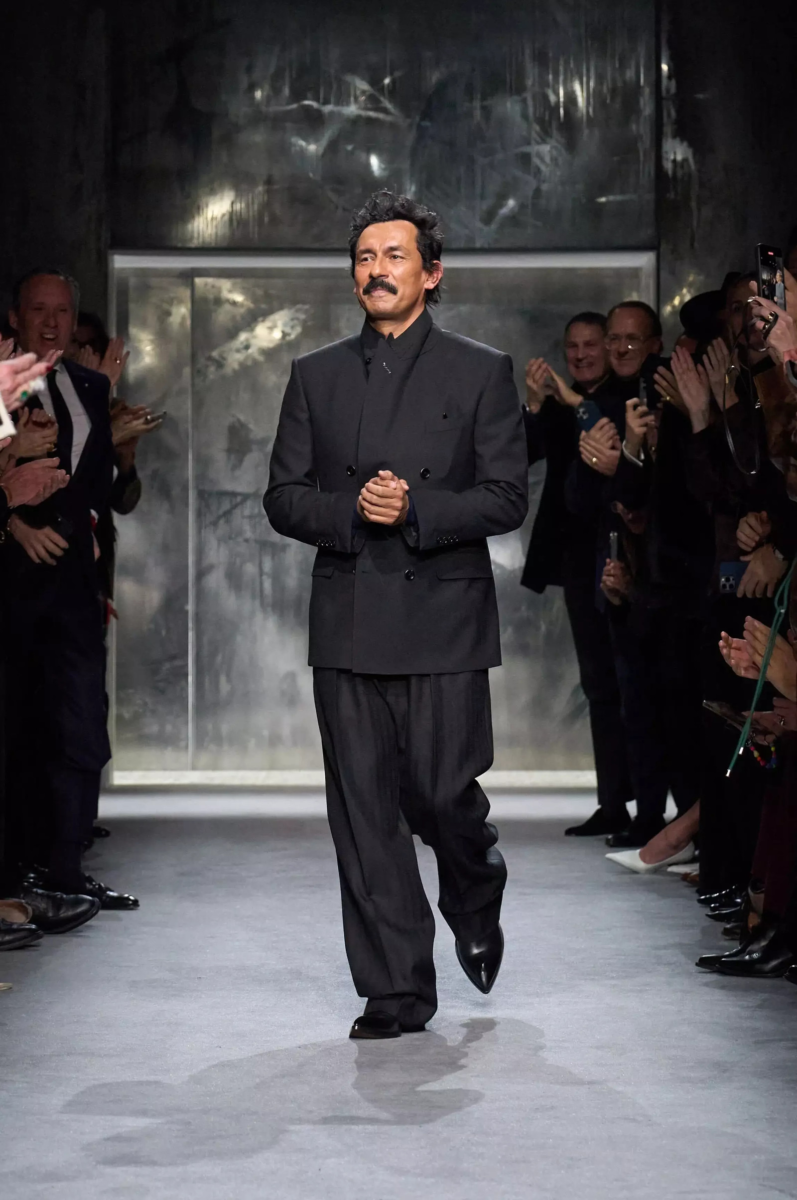 Хайдер Акерманн на шоу Tom Ford в Париже Haider Ackermann, Paris Fashion Week