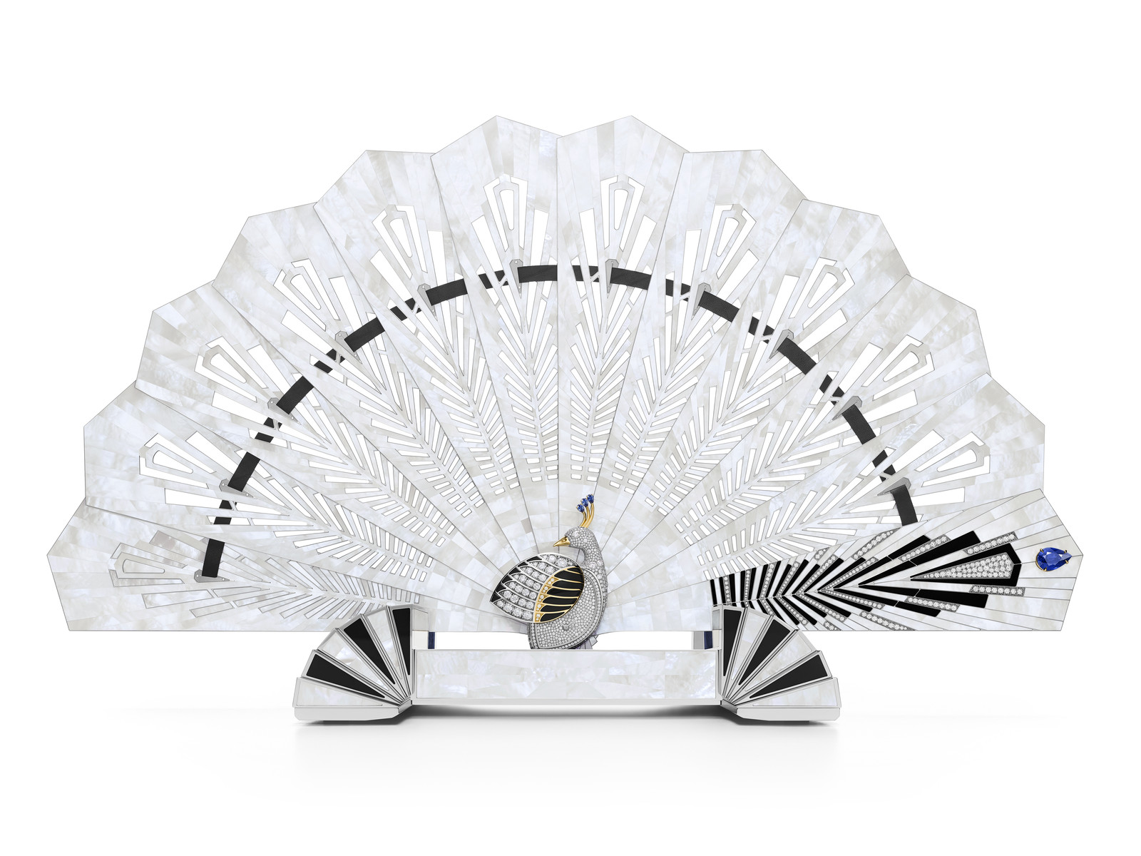 Настольные часы «Чудесный павлин» от Harry Winston «Marvelous Peacock» от Harry Winston
